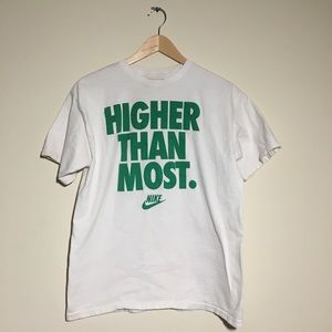 Vintage Nike Higher Than Most T Shirt Size Medium